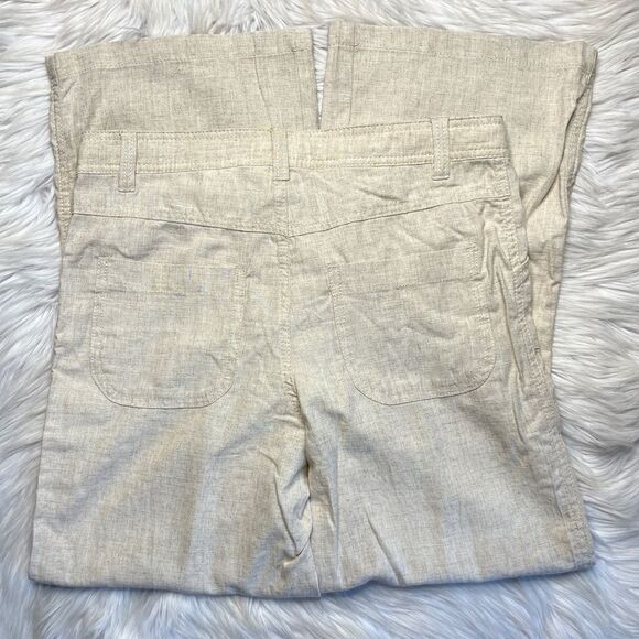 Divided Wide Leg Pull On Pants Khaki Size Small - Picture 4 of 4